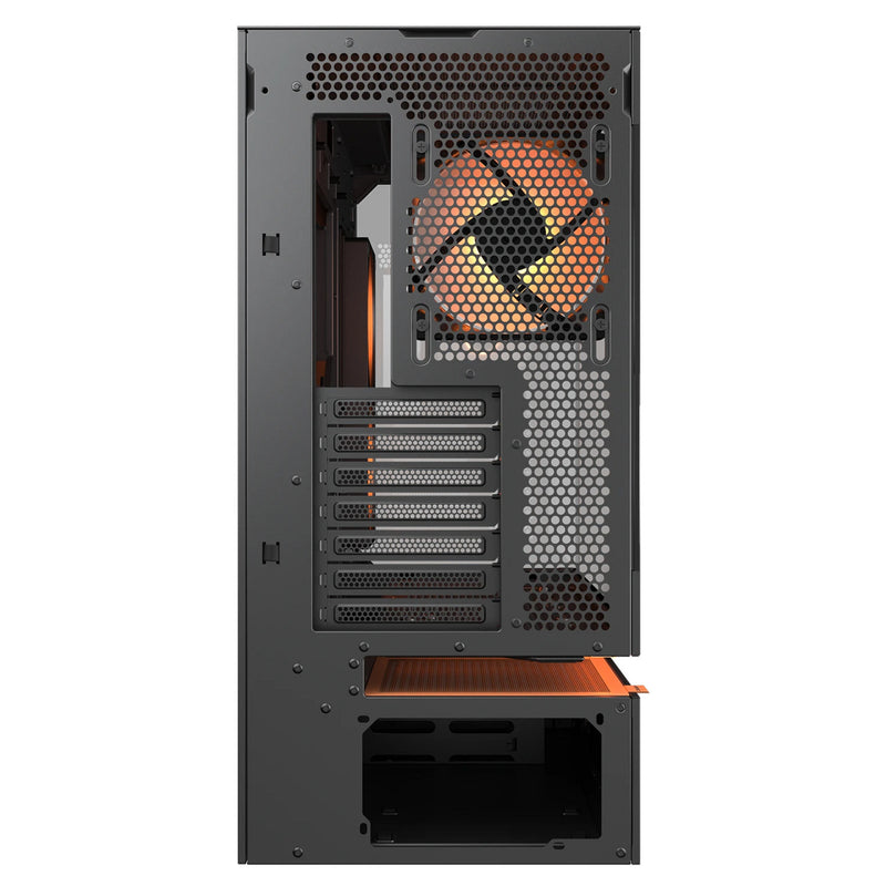 Load image into Gallery viewer, Cougar cfv235 midi tower behuizing (zwart | 2x usb-a | 1x usb-c | rgb | tempered glass)

