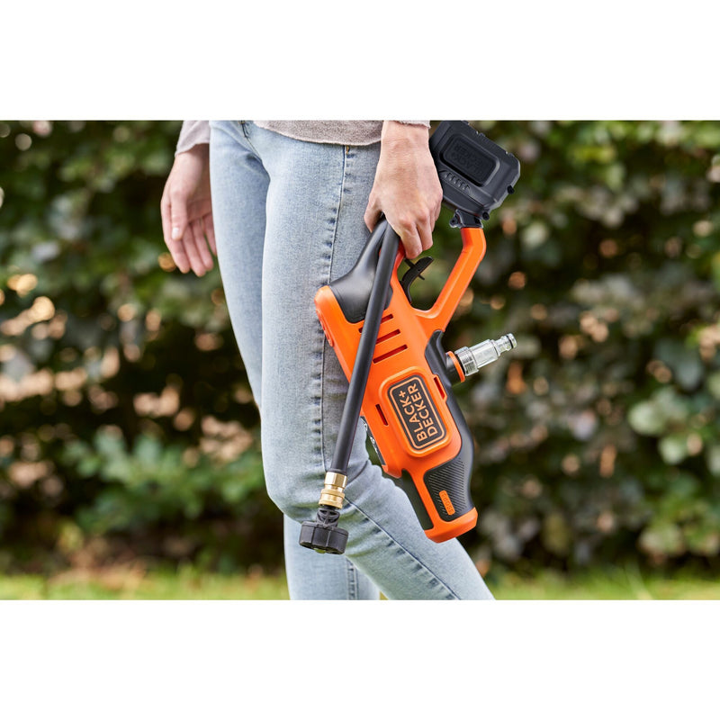 Load image into Gallery viewer, Black+decker bcpc18b-xj 18v hogedrukreiniger (oranje zwart, accu en oplader niet inbegrepen)
