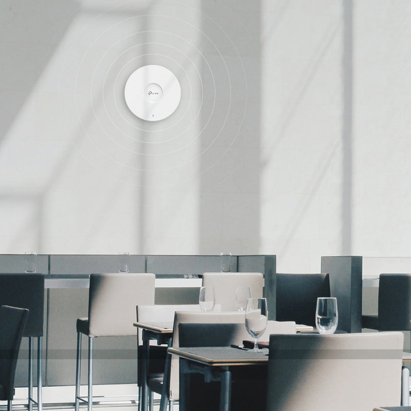 Load image into Gallery viewer, Tp-link omada eap653 ax3000 wifi 6 access point (wit, mesh, poe+, plafond- en wandmontage)

