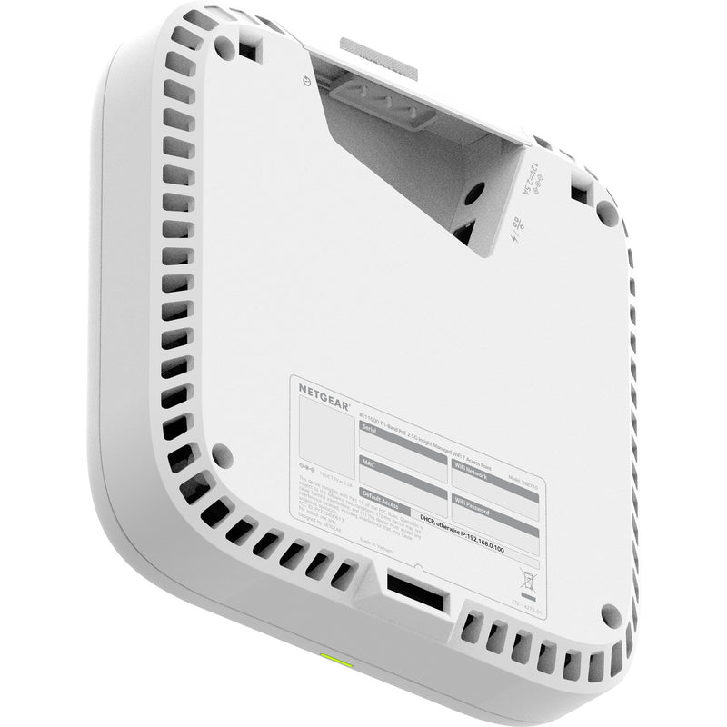 Load image into Gallery viewer, Netgear wbe710 insight manageable wifi 7 access point mesh access point (wit)
