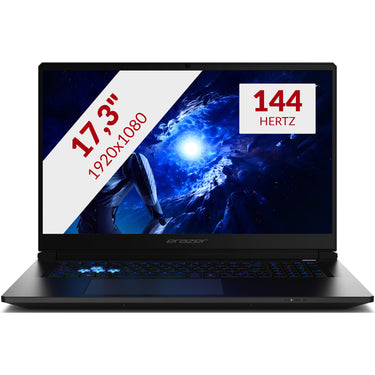 Erazer scout 17 e1 md62758 17.3 gaming laptop (zwart | core 5 210h | rtx 5050 | 16 gb | 1 tb ssd)