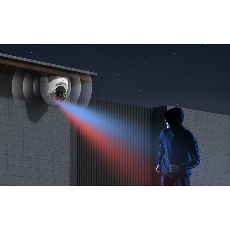 Afbeelding laden in galerijviewer, Foscam w5ep, 3k 5mp qhd poe ip camera (zwart)
