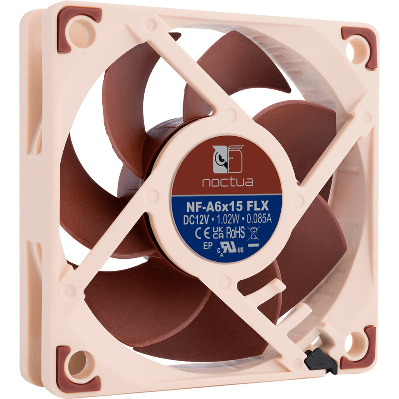 Load image into Gallery viewer, Noctua nf-a6x15 flx case fan (60 x 60 x 15 mm)
