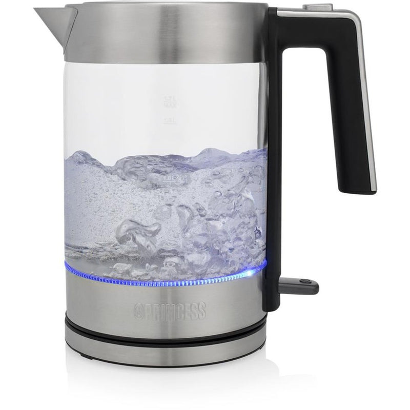 Load image into Gallery viewer, Princess 236041 glass kettle london waterkoker (roestvrij staal transparant, 1,7 l)
