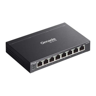Tp-link omada es208gp 8-poort gigabit easy managed switch (zwart, 8x poe+)