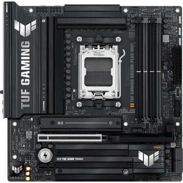 Asus tuf gaming b850m-plus wifi socket am5 moederbord (2.5gb-lan, wi-fi 6e, bt, sound, µatx)
