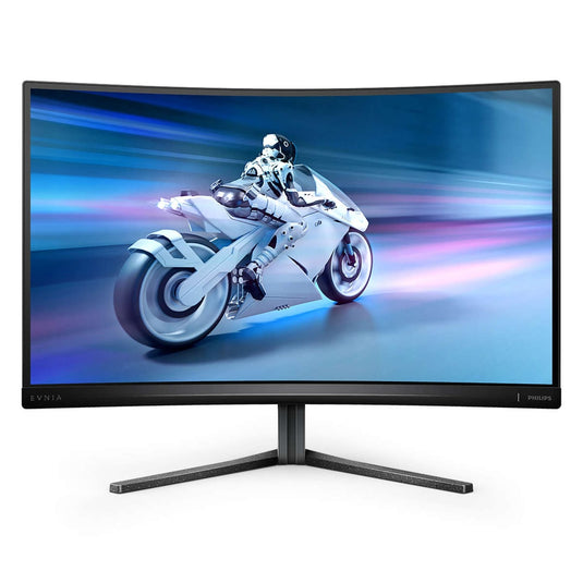 Philips evnia 27m2c5200w 00 27 curved gaming monitor (zwart, 2x hdmi, displayport, 180 hz)