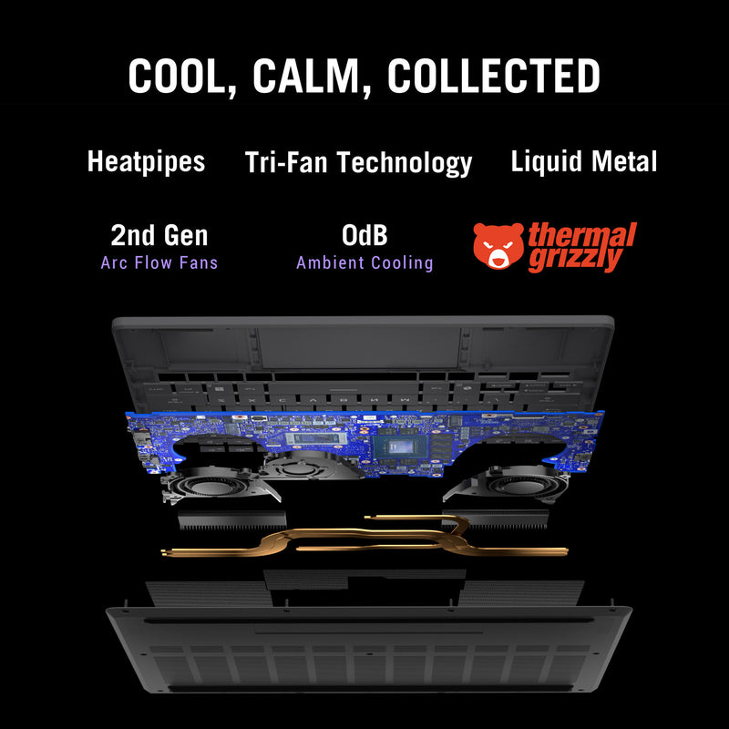 Load image into Gallery viewer, Asus rog zephyrus g14 ga403up-qs001w 14 copilot+ gaming laptop (wit | ryzen 9 270 | rtx 5070 | 32 gb | 1 tb ssd | oled)
