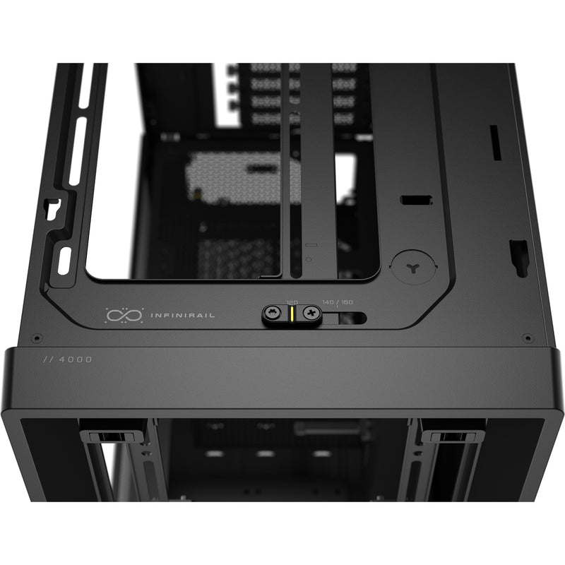 Load image into Gallery viewer, Corsair frame 4000d midi tower behuizing (zwart | 2x usb-a | 1x usb-c | tempered glass)
