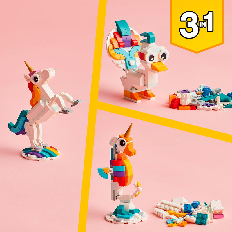 Load image into Gallery viewer, Lego creator 31140 3in1 magische eenhoorn
