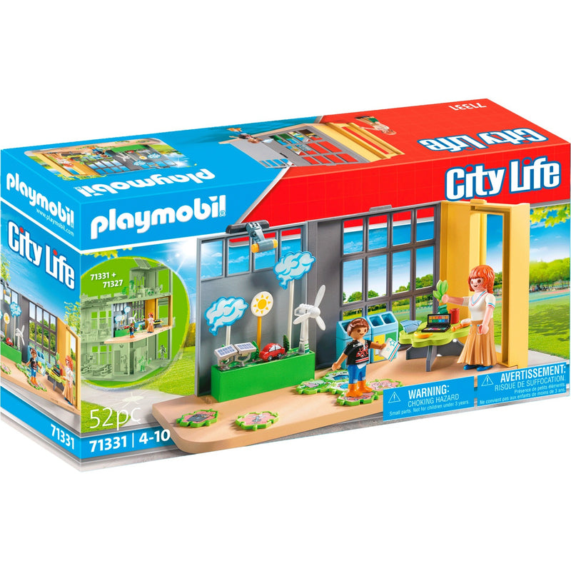 Load image into Gallery viewer, Playmobil city life - uitbreiding klimaatwetenschap constructiespeelgoed (71331)
