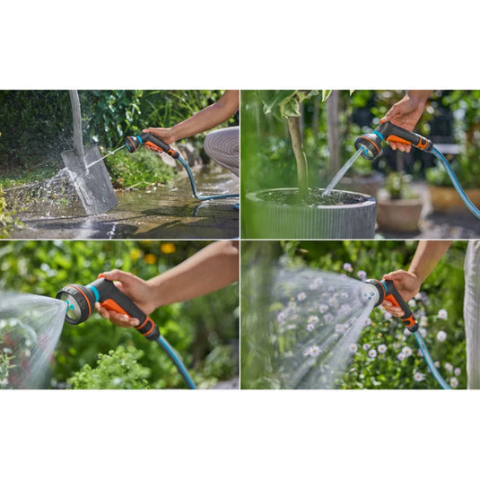 Gardena classic multifunctionele broes spuitpistool (donkergrijs oranje, 18370-20)