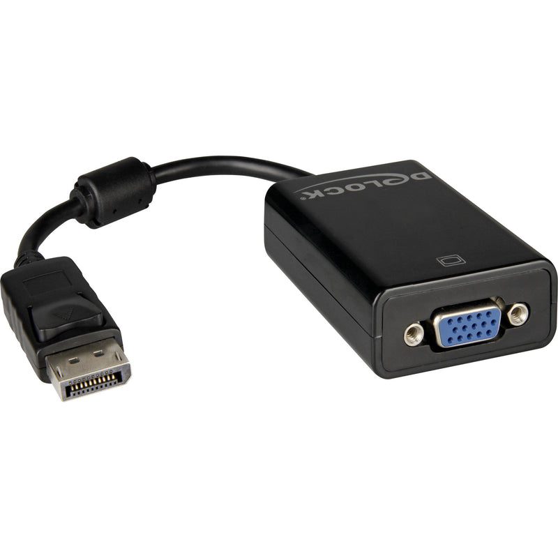 Load image into Gallery viewer, Delock adapter displayport 1.1 > vga (zwart)
