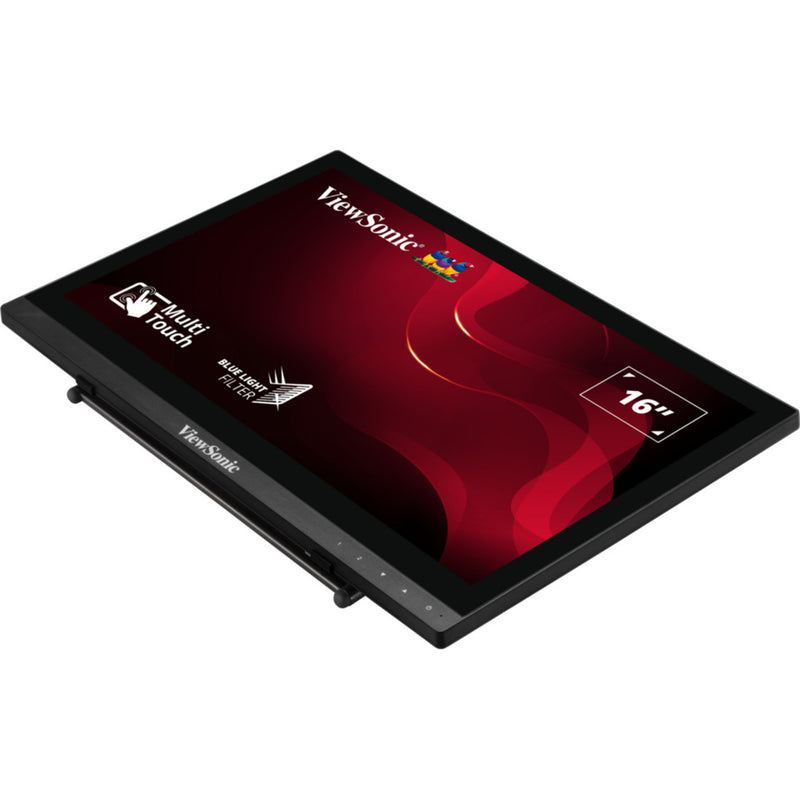 Load image into Gallery viewer, Viewsonic 10-point touchscreen monitor td1630-3 16 (zwart, 1x hdmi, vga, usb-b)
