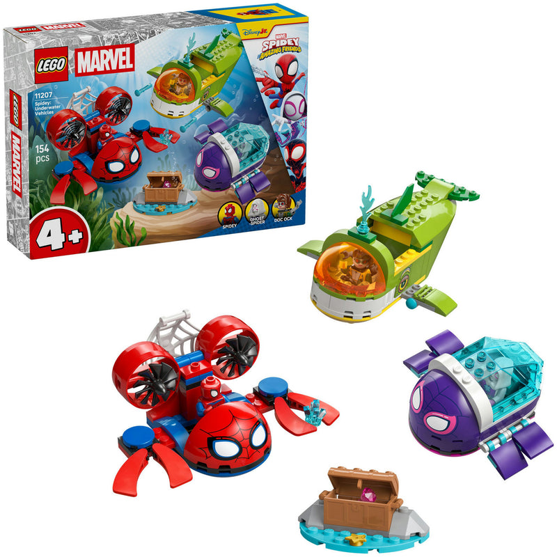 Load image into Gallery viewer, Lego marvel 11207 spidey: onderwatervoertuigen
