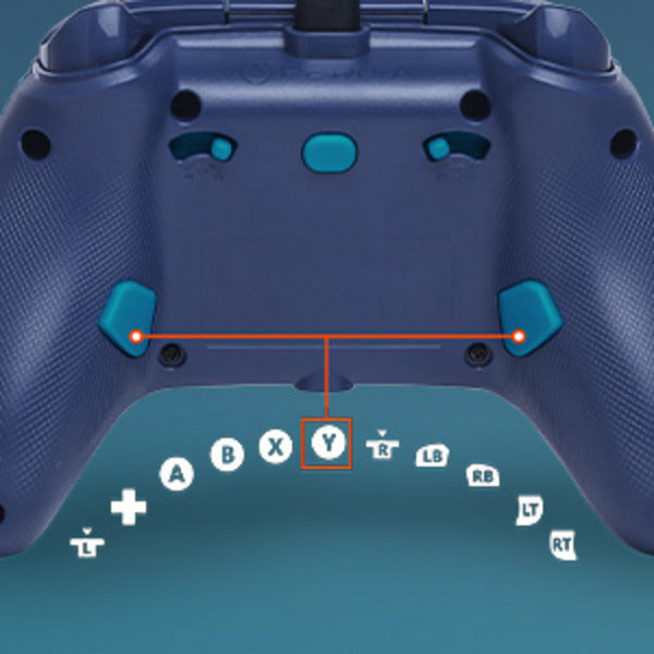 Load image into Gallery viewer, Powera advantage controller met kabel voor de xbox series x|s - watergolf (azuurblauw, xbox series x|s, xbox one, pc)
