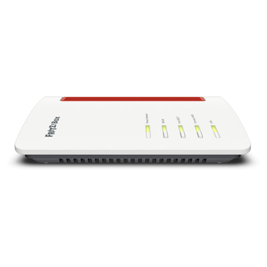 Fritz! box 4630 edition international router (wit rood, mesh wi-fi, 2.5 gbit s)