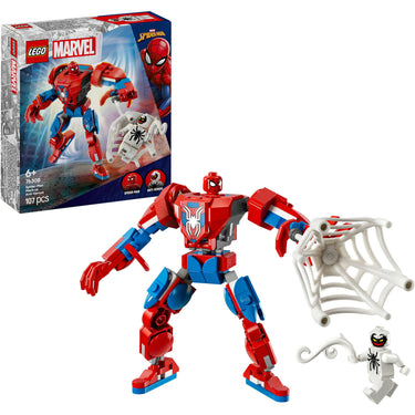 Lego super heroes 76308 spider-man mecha vs. anti-venom