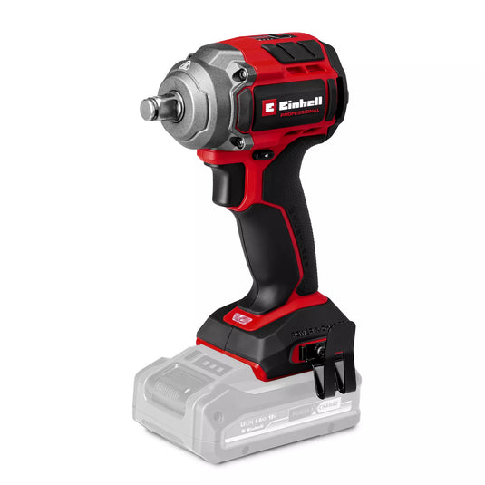 Einhell professional accu slagmoersleutel tp-cw 18 350-c li bl-solo (rood zwart, power x-change, accu en oplader niet inbegrepen)