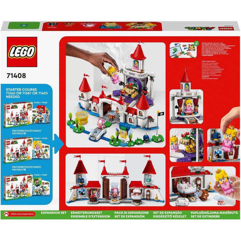 Load image into Gallery viewer, Lego super mario - uitbreidingsset: peach’ kasteel constructiespeelgoed (71408)
