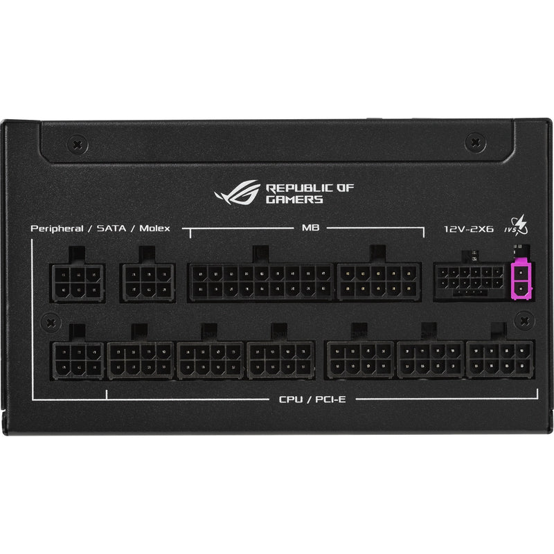 Load image into Gallery viewer, Asus rog strix platinum modulaire 1000 watt voeding (zwart, 1x 12v-2x6, 4x pcie)
