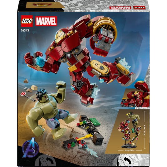 Lego marvel super heroes - ultieme strijd: hulkbuster vs. hulk constructiespeelgoed (76343)