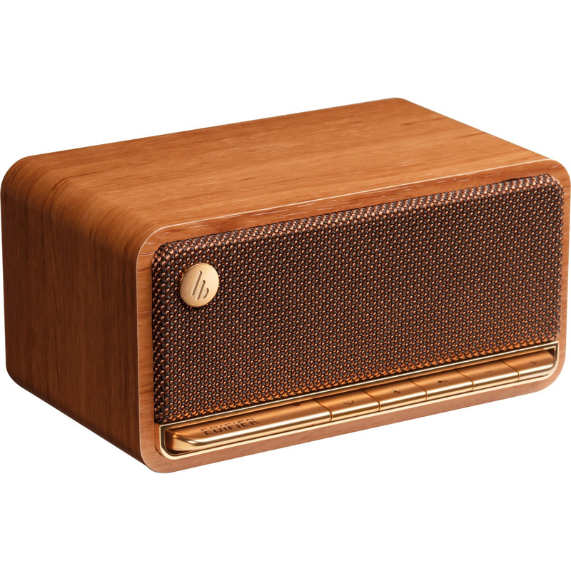 Load image into Gallery viewer, Edifier mp230 retro bluetooth speaker luidspreker (houtkleur, bluetooth, microsd, aux, usb-c)
