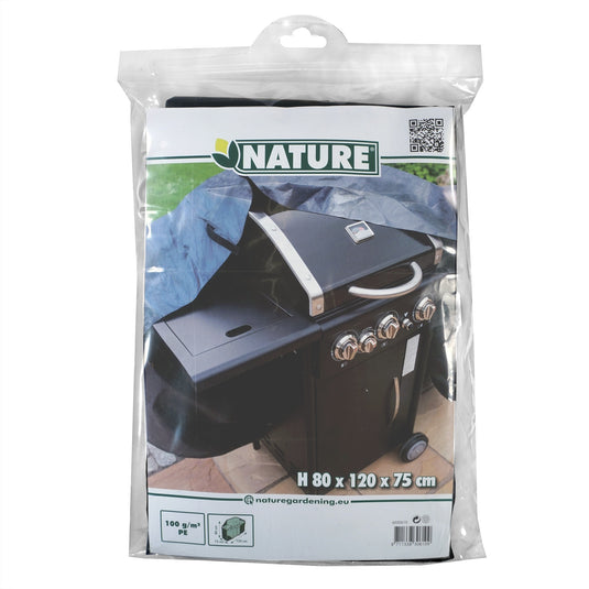 Nature beschermhoes voor gasbarbecue afdekking (zwart, 6030610)