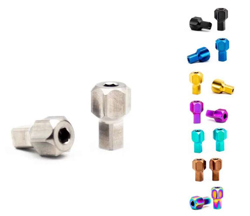 Load image into Gallery viewer, Oak components titanium adjustment screws for sram brakes (2 pieces)
