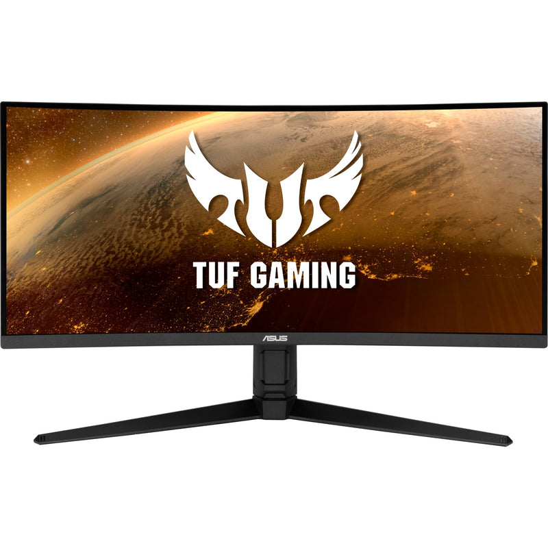 Load image into Gallery viewer, Asus tuf gaming vg34vql1b 34 curved ultrawide monitor (zwart, 2x hdmi, 2x displayport, 3x usb-a 3.2 (5 gbit s), 165 hz)
