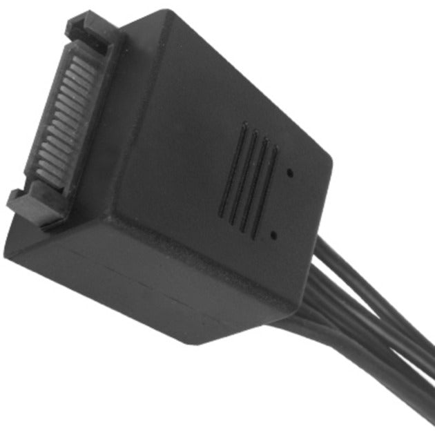 Load image into Gallery viewer, Silverstone sst-cp06-e4, 1x 15-pin-sata > 4x 15-pin-sata kabel
