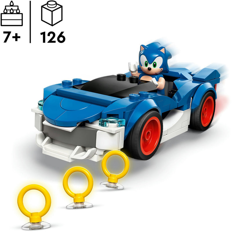 Load image into Gallery viewer, Lego sonic the hedgehog - sonic's car: speedster lightning constructiespeelgoed (77117)
