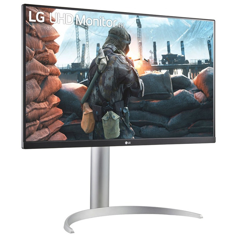 Load image into Gallery viewer, Lg ultrafine 27up650k-w 27 4k uhd monitor (wit zilver, 2x hdmi, displayport)
