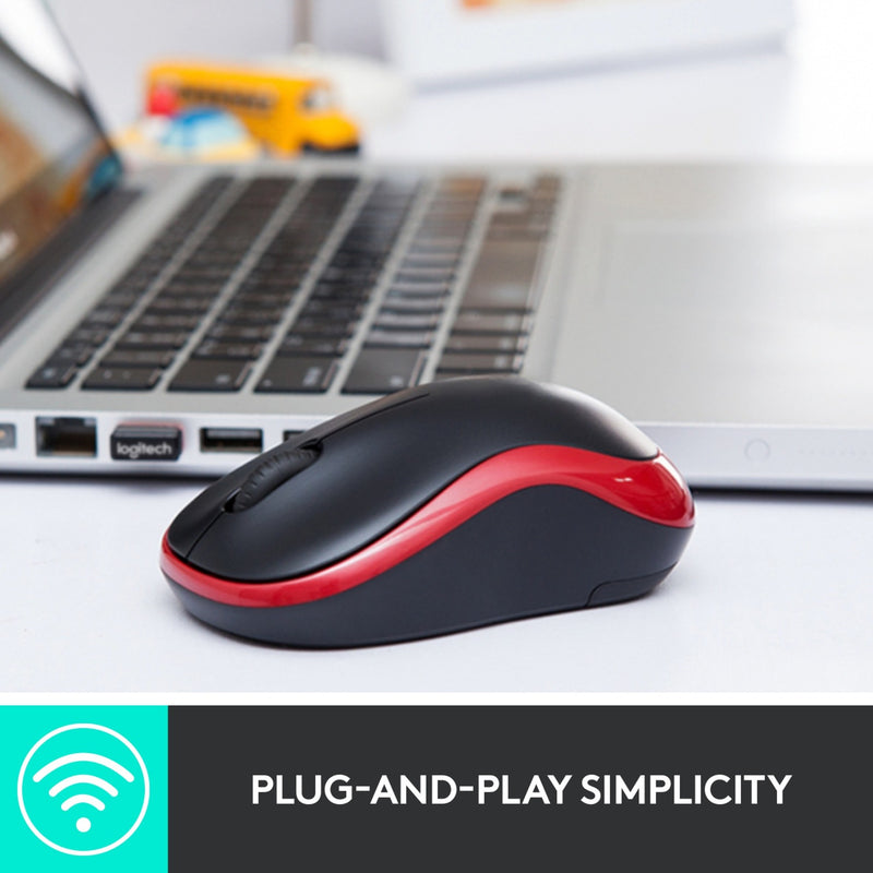 Load image into Gallery viewer, Logitech wireless mouse m185 (grijs, retail)
