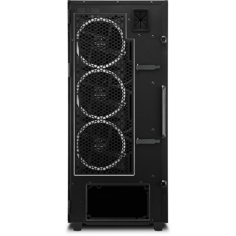 Load image into Gallery viewer, Sharkoon rev300 midi tower behuizing (zwart | 4x usb-a | 1x usb-c | rgb | tempered glass)
