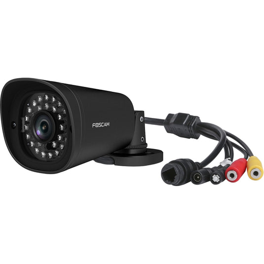 Foscam g4ep poe 4.0 megapixel buitencamera (zwart, poe, 4.0 megapixel)