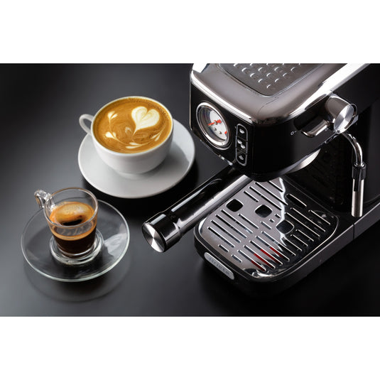 Ariete moderna espresso slim 1381 12 espressomachine (zwart)