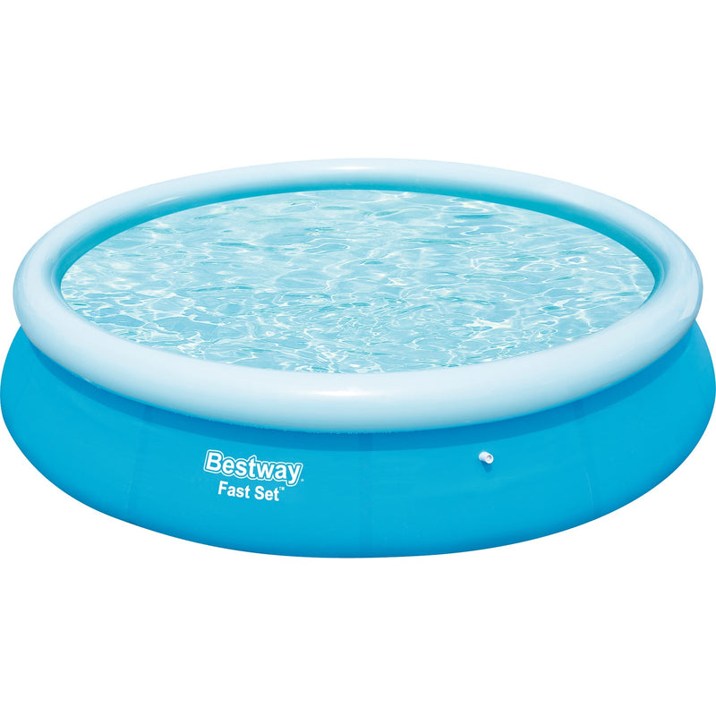 Load image into Gallery viewer, Bestway zwembad fast set rond 366 (blauw lichtblauw)
