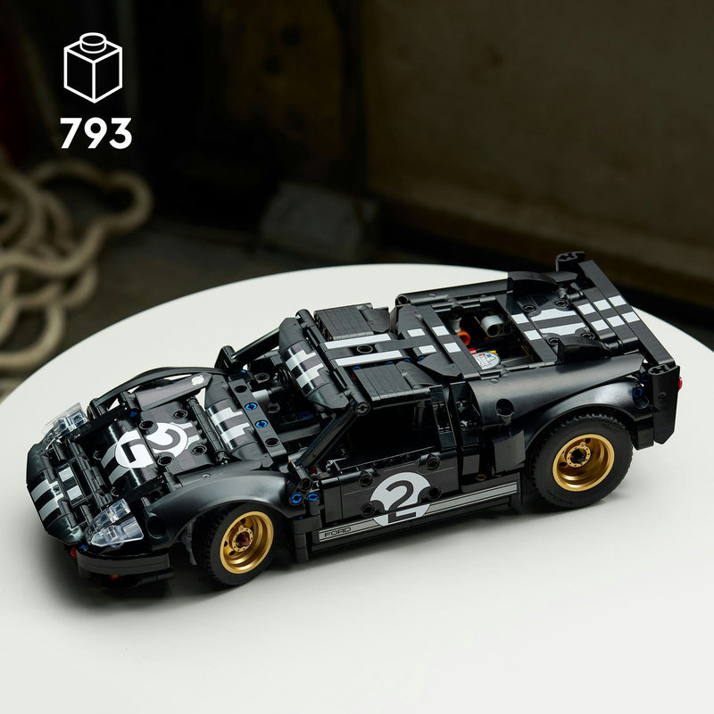 Load image into Gallery viewer, Lego technic 1966 ford gt40 mkii racewagen - vintage auto bouwpakket voor volwassenen - 42223
