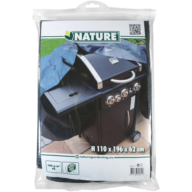 Load image into Gallery viewer, Nature beschermhoes voor gasbarbecue afdekking (zwart, 6030611)
