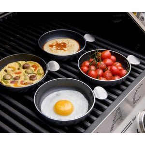Cadac tapas set bak- braadpan (antraciet, 4 stuks, ø 12,5 cm)