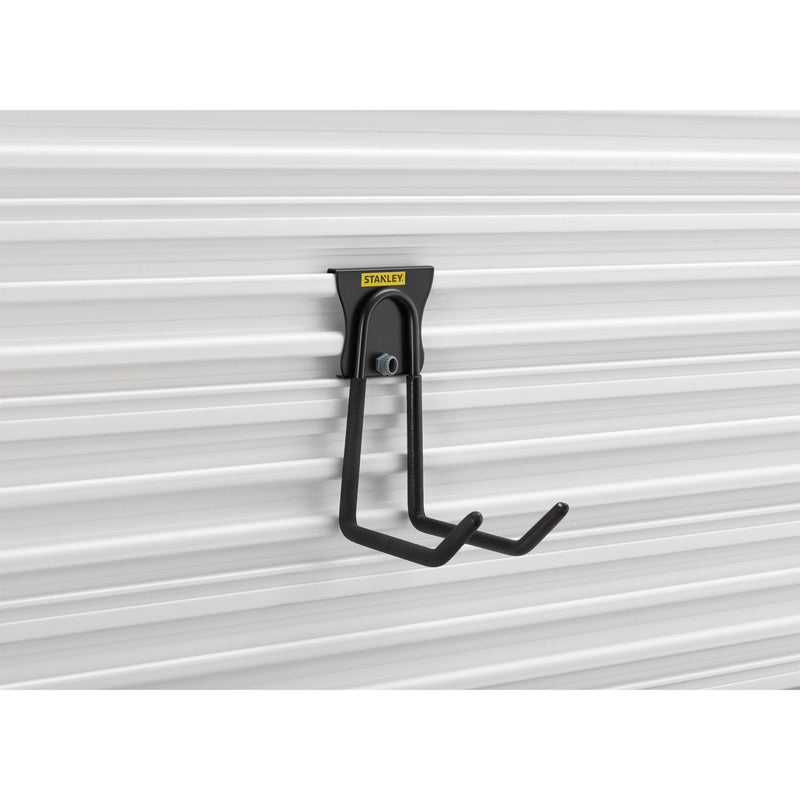 Load image into Gallery viewer, Stanley track wall - universele haak large houder (zwart)
