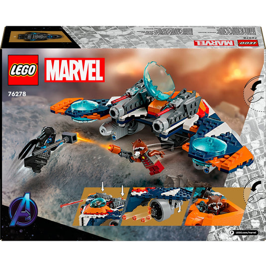 Lego marvel - rockets warbird vs. ronan constructiespeelgoed (76278)