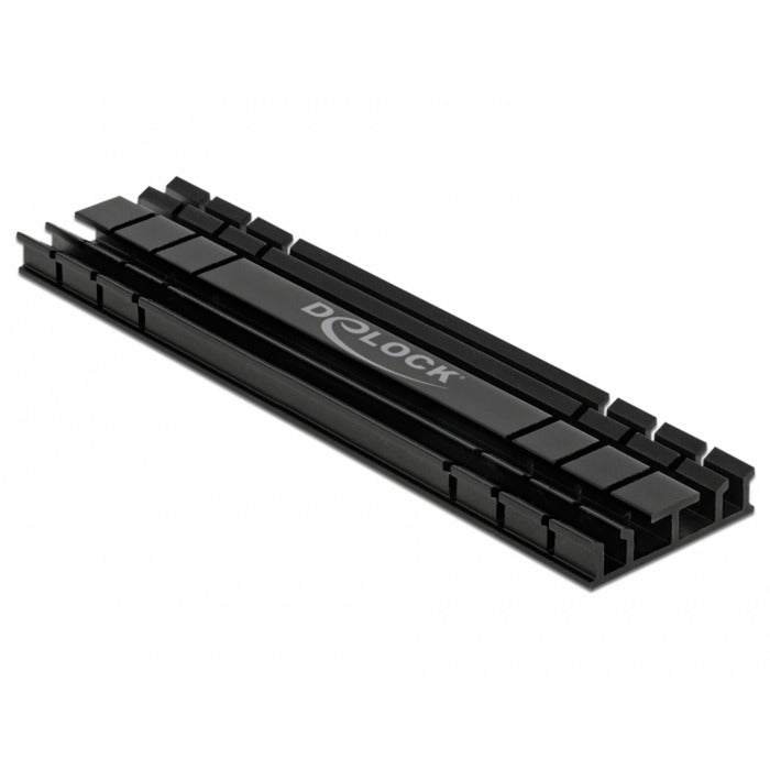 Load image into Gallery viewer, Delock heatsink flat 100 mm voor m.2 module (zwart)
