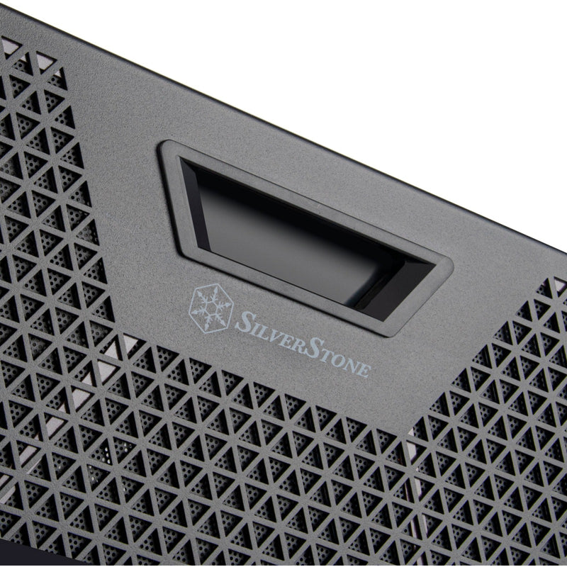 Load image into Gallery viewer, Silverstone rm51 rack behuizing (zwart | 5u | 2x usb-a | 1x usb-c)
