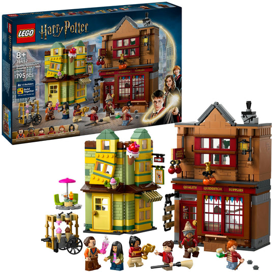 Lego harry potter zwik zwachtels zwerkbalpaleis en ijssalon set - 76452