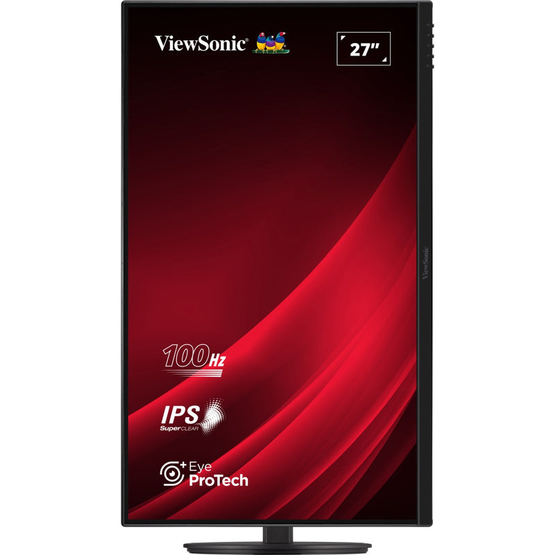 Load image into Gallery viewer, Viewsonic vg2708a 27 monitor (zwart, 1x hdmi, 1x displayport, usb-c, usb-a, sound, 100 hz)
