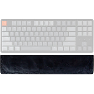 Keychron k8 c1 resin palm rest polssteun (zwart, tkl)