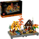 Lego icons herfsttuin met cottage herfstdecoratie - bouwpakket voor volwassenen - 11372