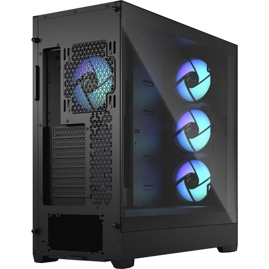 Fractal design pop xl air rgb big tower behuizing (zwart | 2x usb-a | rgb | tempered glass)